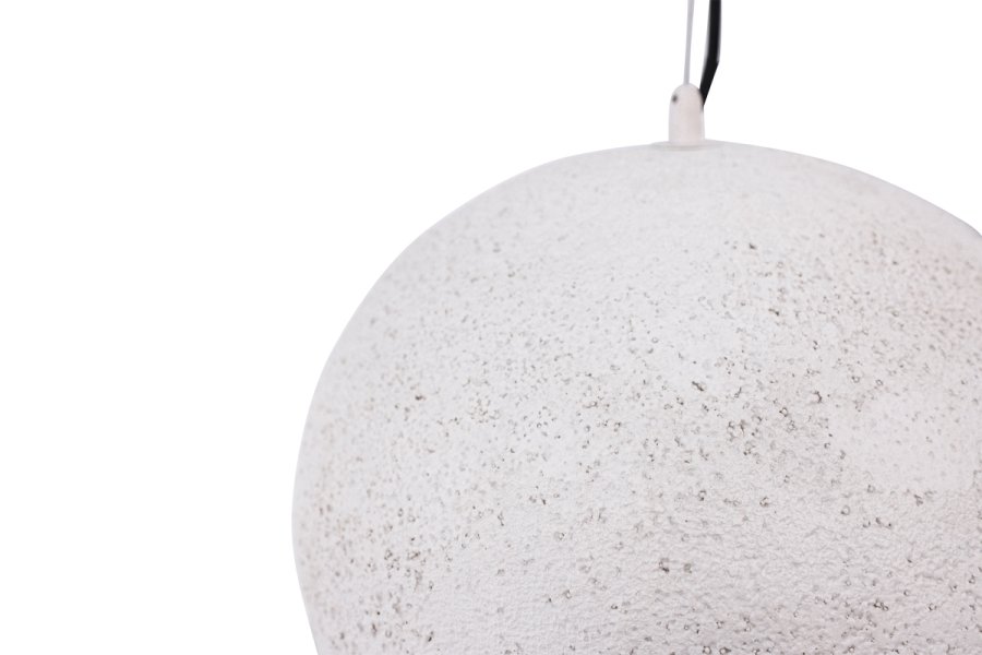 VIND COLLECTION Gilltorp loftlampe - hvid polyresin