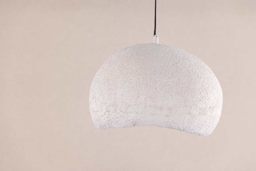 VIND COLLECTION Gilltorp loftlampe - hvid polyresin