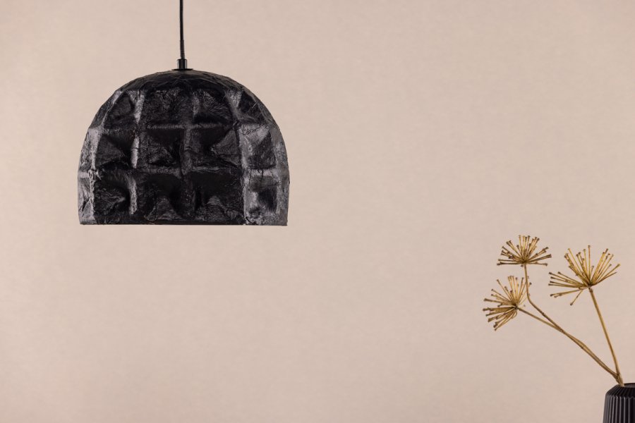 VIND COLLECTION Hogstorp loftlampe - sort polyresin