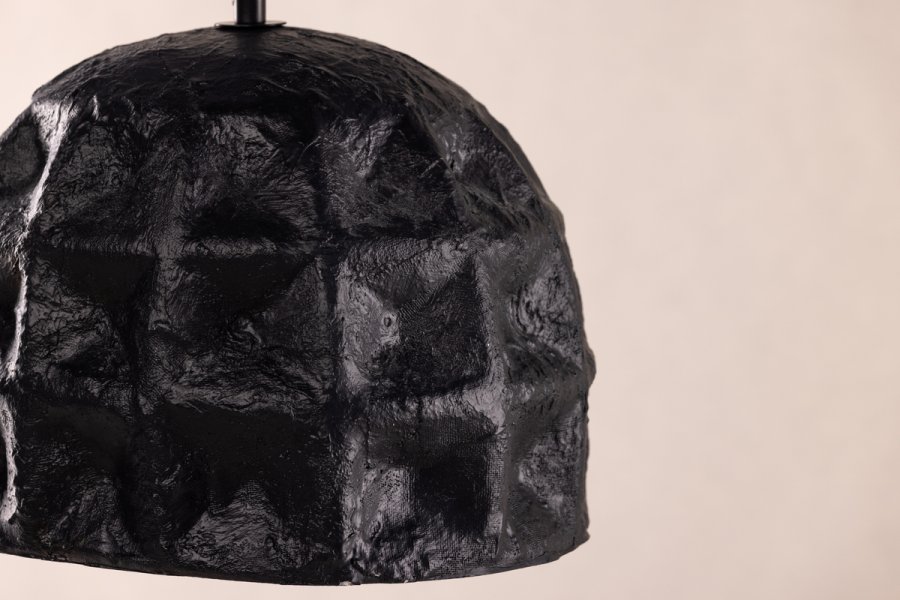 VIND COLLECTION Hogstorp loftlampe - sort polyresin