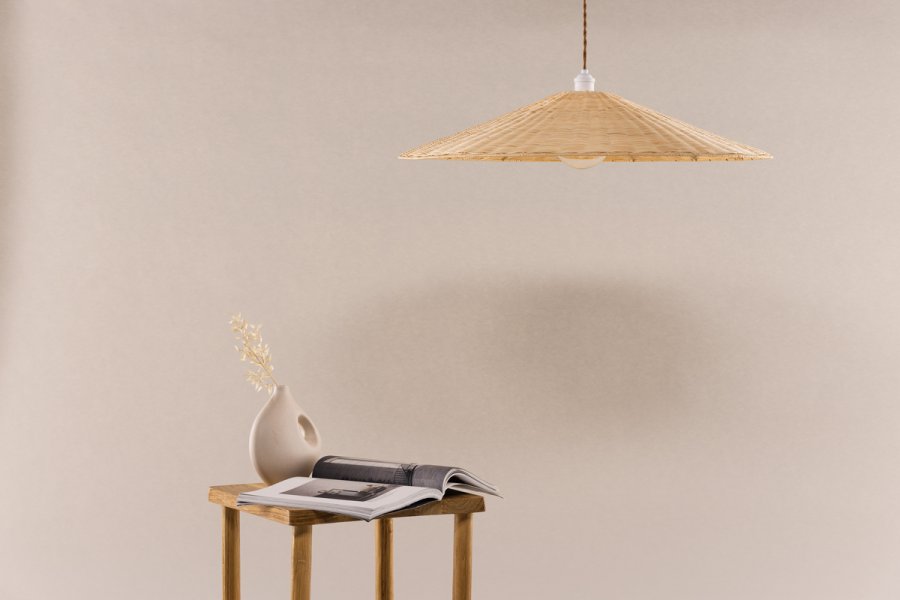 VIND COLLECTION Herrestad loftlampe - natur rattan