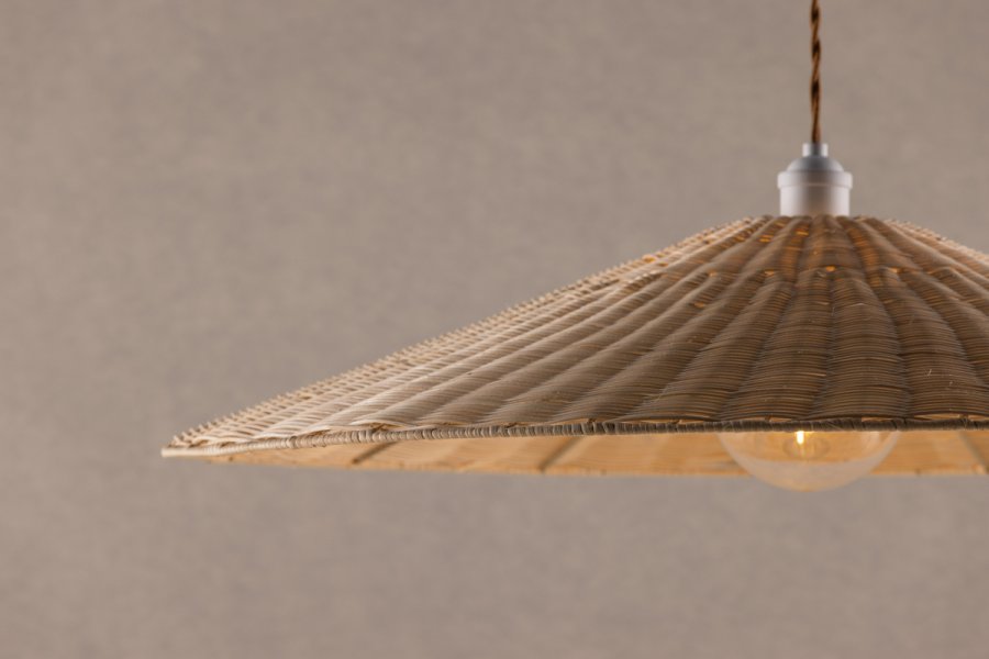 VIND COLLECTION Herrestad loftlampe - natur rattan