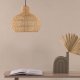 VIND COLLECTION Varekil loftlampe, Stor - natur rattan