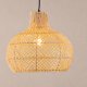 VIND COLLECTION Varekil loftlampe, Stor - natur rattan