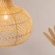 VIND COLLECTION Varekil loftlampe, Stor - natur rattan