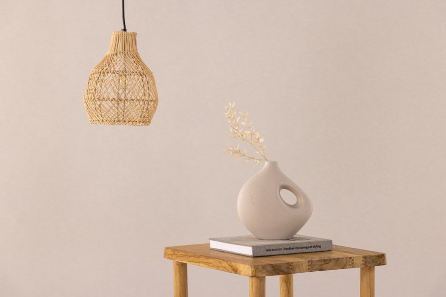 VIND COLLECTION Varekil loftlampe - natur rattan
