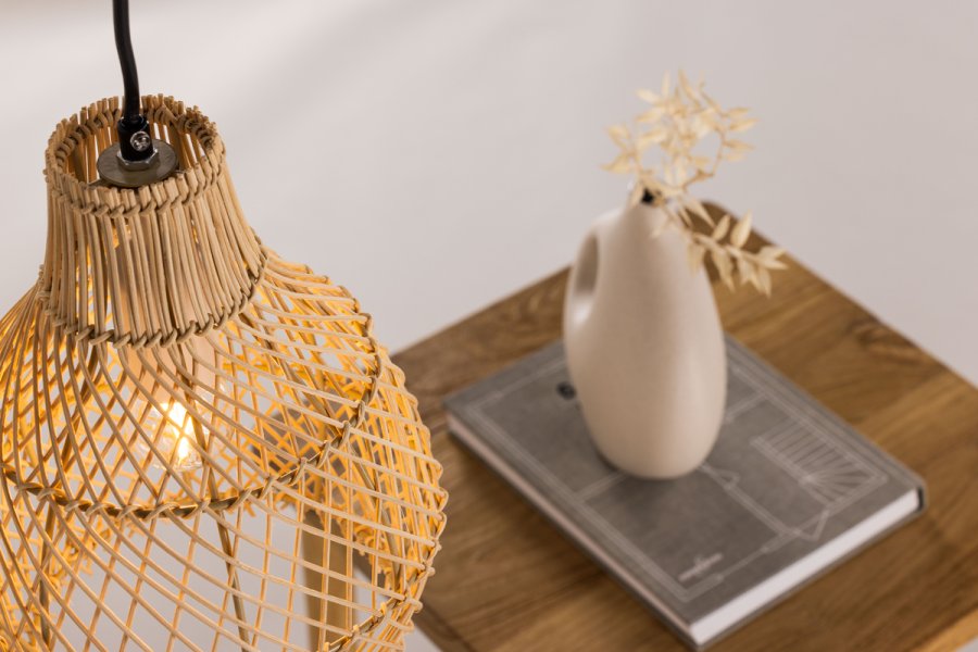 VIND COLLECTION Varekil loftlampe - natur rattan