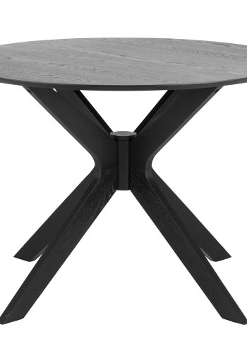 ACT NORDIC Duncan spisebord - sort egetrsfiner og birk (105)
