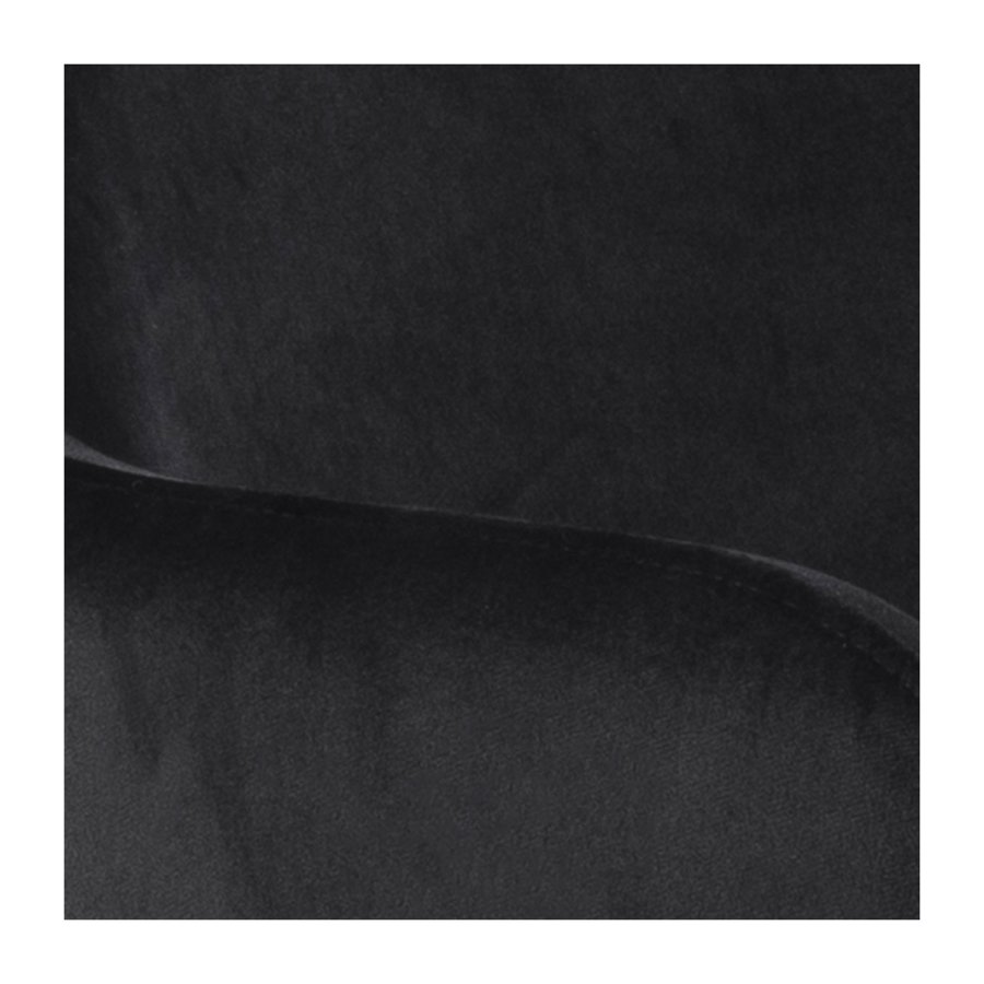 ACT NORDIC Lima spisebordsstol, m. armln - sort polyester og metal