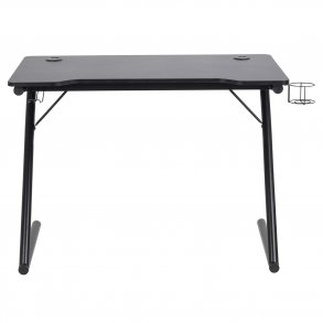 ACT NORDIC Trooper gamerbord, m. kopholder - sort melamin og metal (100x60)