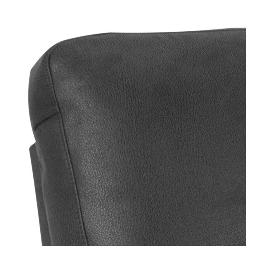 ACT NORDIC Rana 3 pers. sofa, m. 2 elektriske reclinere og USB port C stik - gr polyester og sort metal