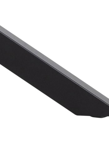 ACT NORDIC Heaven rektangulr spisebord - Fairbanks sort glas/keramik og sort metal (200x100) 