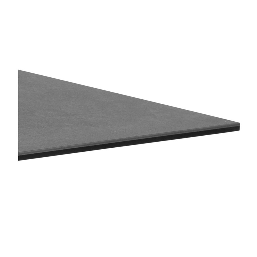 ACT NORDIC Heaven rektangulr sofabord - Fairbanks sort glas/keramik og sort metal (130x70) 