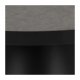 ACT NORDIC Soli rund sofabord - Fairbanks sort glas/keramik og sort metal (65,7) 