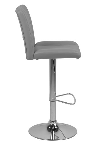 ACT NORDIC Sylvia barstol, m. rygln, fodsttte, gaspatron TÜV og trompetfod - gr PU (udget)