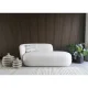 HOUSE NORDIC Mykonos daybed, m. pude - natur polyester
