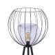 TK Universo gulvlampe - grafit glas og sort metal