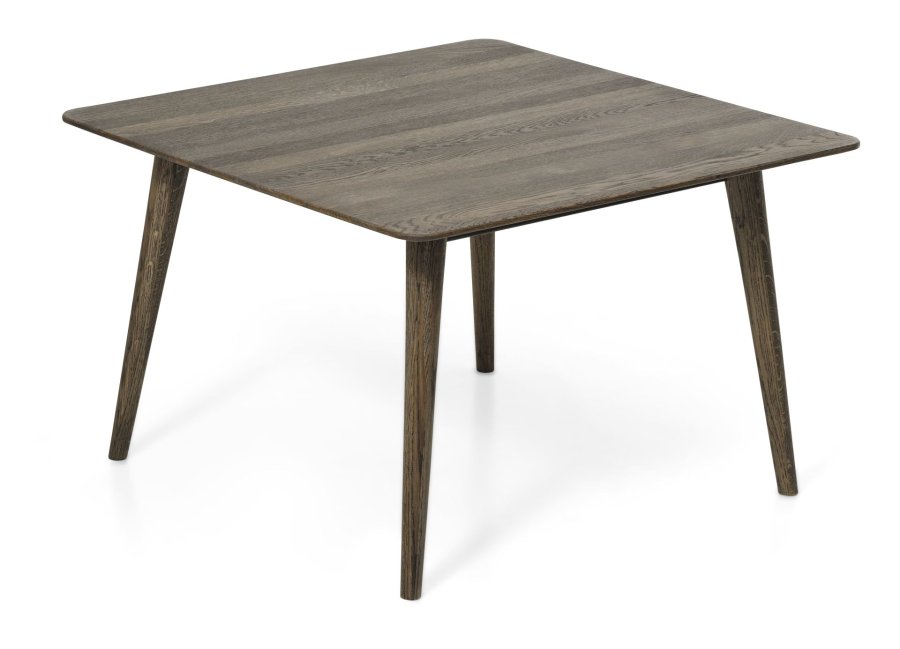 Fiji sofabord M, kvadratisk - rgfarvet egetr (80x80)