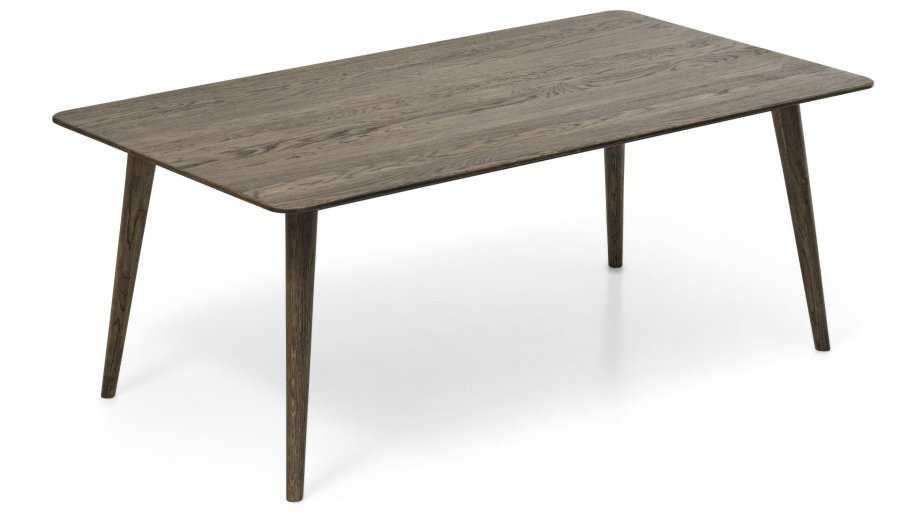 Fiji sofabord XL, rektangulr - rgfarvet egetr (130x70)