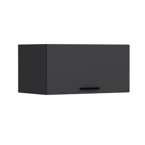 FUNZI LIVING vgskab 90, m. 1 lge - antracitgr melamin