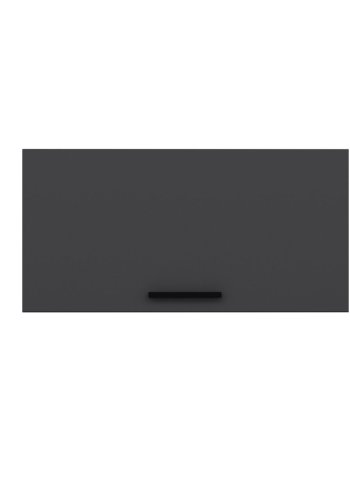 FUNZI LIVING vgskab 90, m. 1 lge - antracitgr melamin