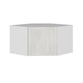 FUNZI LIVING hjrnevgskab, m. 1 lge - antik hvid og hvid melamin