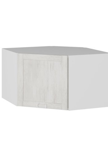 FUNZI LIVING hjrnevgskab, m. 1 lge - antik hvid og hvid melamin