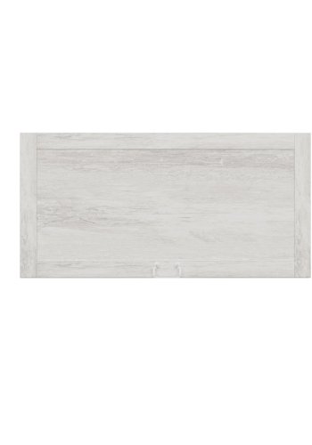 FUNZI LIVING vgskab 90, m. 1 lge - antik hvid og hvid melamin