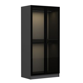 FUNZI LIVING Kalesglas antracit - 190 Garderobe