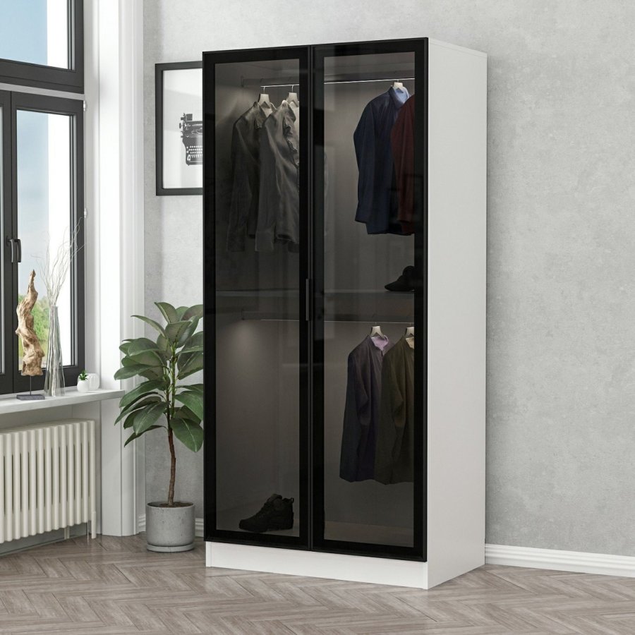 FUNZI LIVING Kalesglas sort - 190 Garderobe