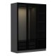 FUNZI LIVING antracit sort - 2272 Garderobe