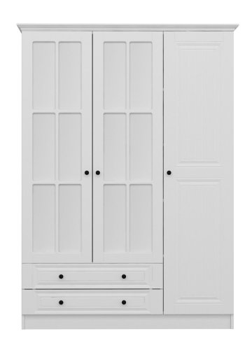 NORDVÄRK Kale garderobe, hvid