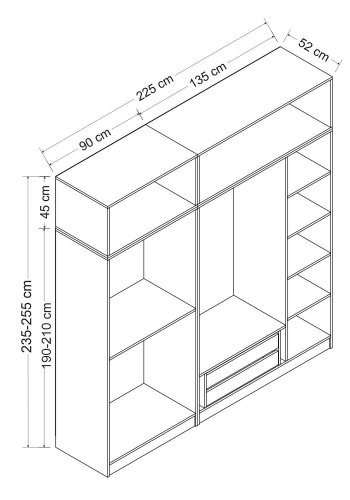 FUNZI LIVING - 8401 Garderobe