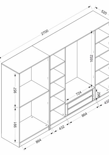 FUNZI LIVING - 6092 Garderobe