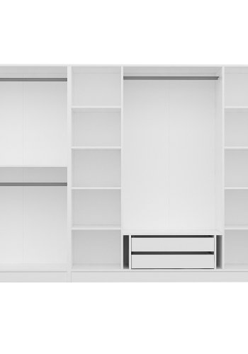 NORDVÄRK Kale garderobe, Fume