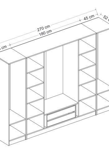 FUNZI LIVING - 3080 Garderobe