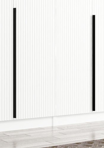 FUNZI LIVING Plus 7788 garderobeskab, m. 7 lger, 5 bjlestnger, 2 skuffer, hylder - hvid melamin