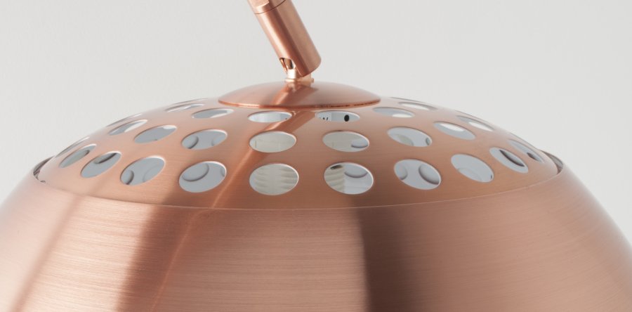 ZUIVER Bow gulvlampe - kobber metal