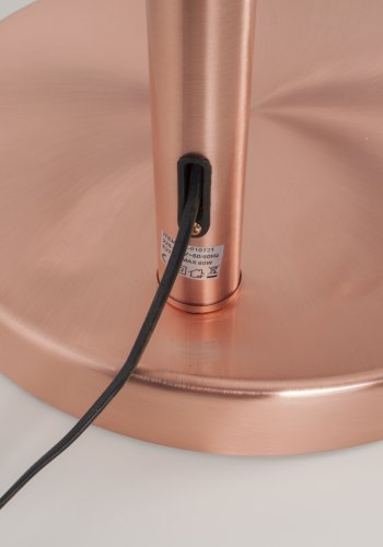 ZUIVER Bow gulvlampe - kobber metal