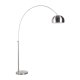WHITE LABEL LIVING Bow gulvlampe - slv jern