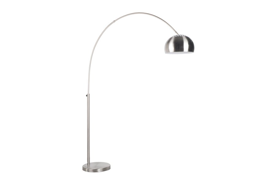 WHITE LABEL LIVING Bow gulvlampe - slv jern