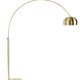 ZUIVER Bow gulvlampe - messing metal
