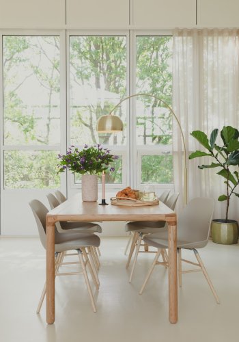 ZUIVER Bow gulvlampe - messing metal