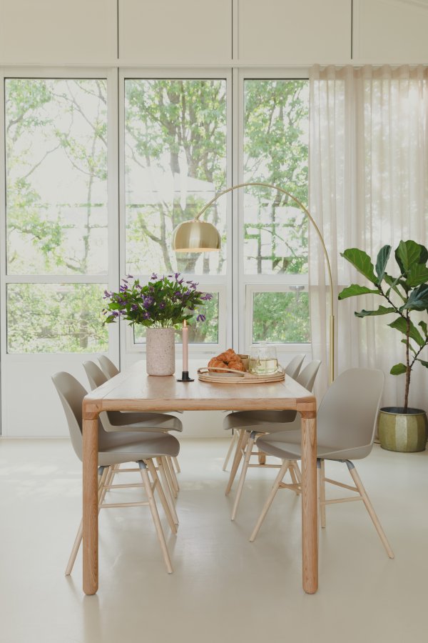 ZUIVER Bow gulvlampe - messing metal