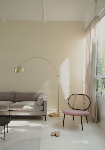 ZUIVER Bow gulvlampe - messing metal