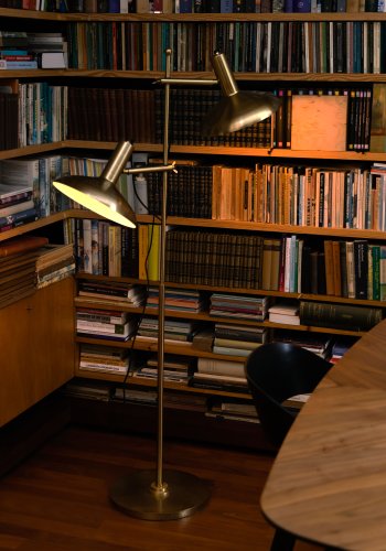 DUTCHBONE Karish gulvlampe - messing jern