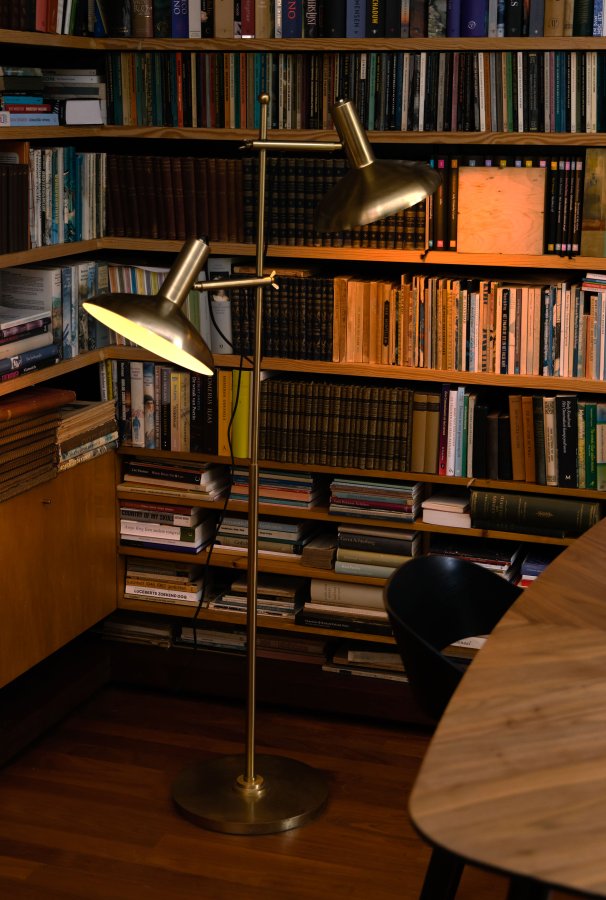 DUTCHBONE Karish gulvlampe - messing jern