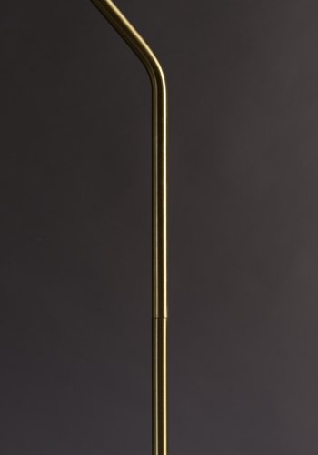 DUTCHBONE Eclipse gulvlampe - sort og messing jern