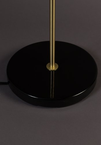 DUTCHBONE Eclipse gulvlampe - sort og messing jern