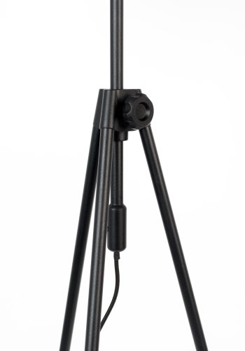 ZUIVER Lesley gulvlampe - sort jern